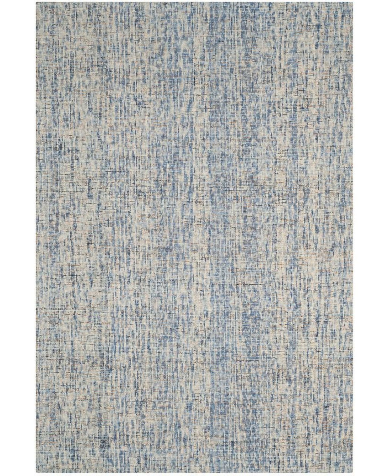Abstract 468 Navy and Rust 6' x 9' Area Rug Safavieh