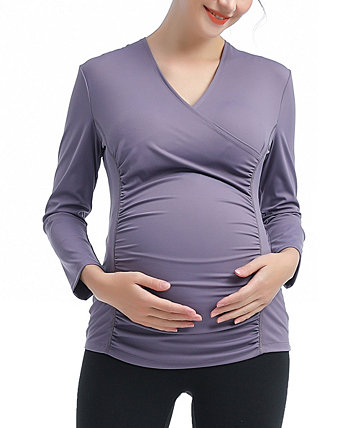 Women's Essential Maternity Nursing Active Top Kimi + kai