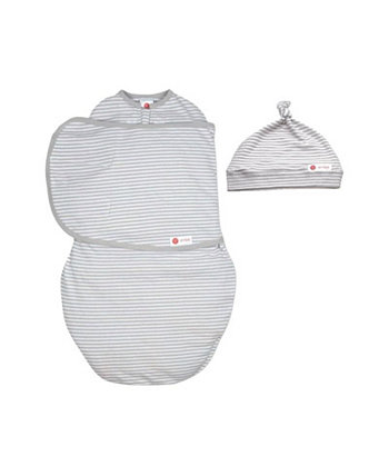 Infant-Toddler Hat And Starter Swaddle Original Bundle Embe