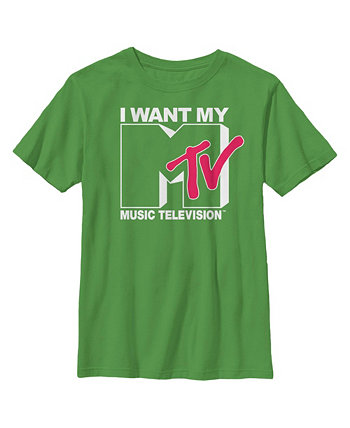 Boy's MTV I Want My Music Television Child T-Shirt Paramount Pictures