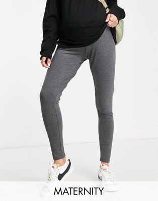 Cotton:On Maternity leggings in gray Cotton:On Maternity