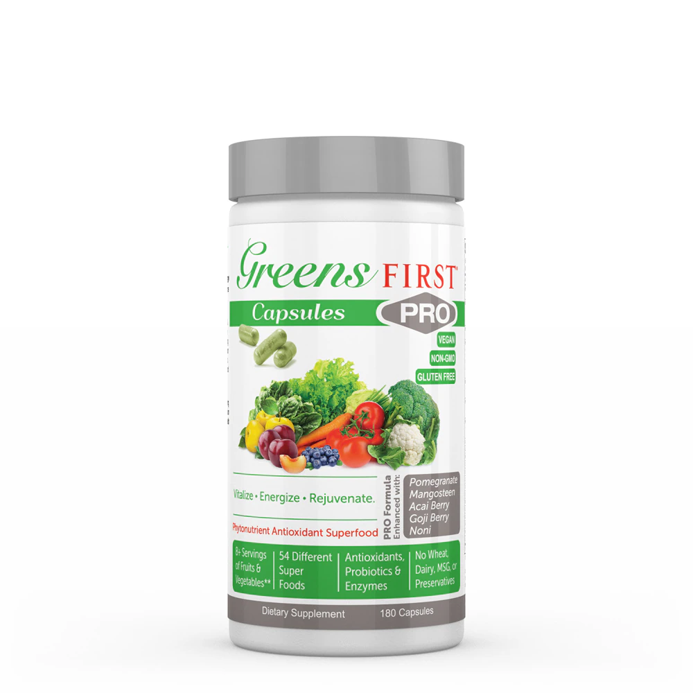 Greens First Pro Capsules -- 180 Capsules Greens First