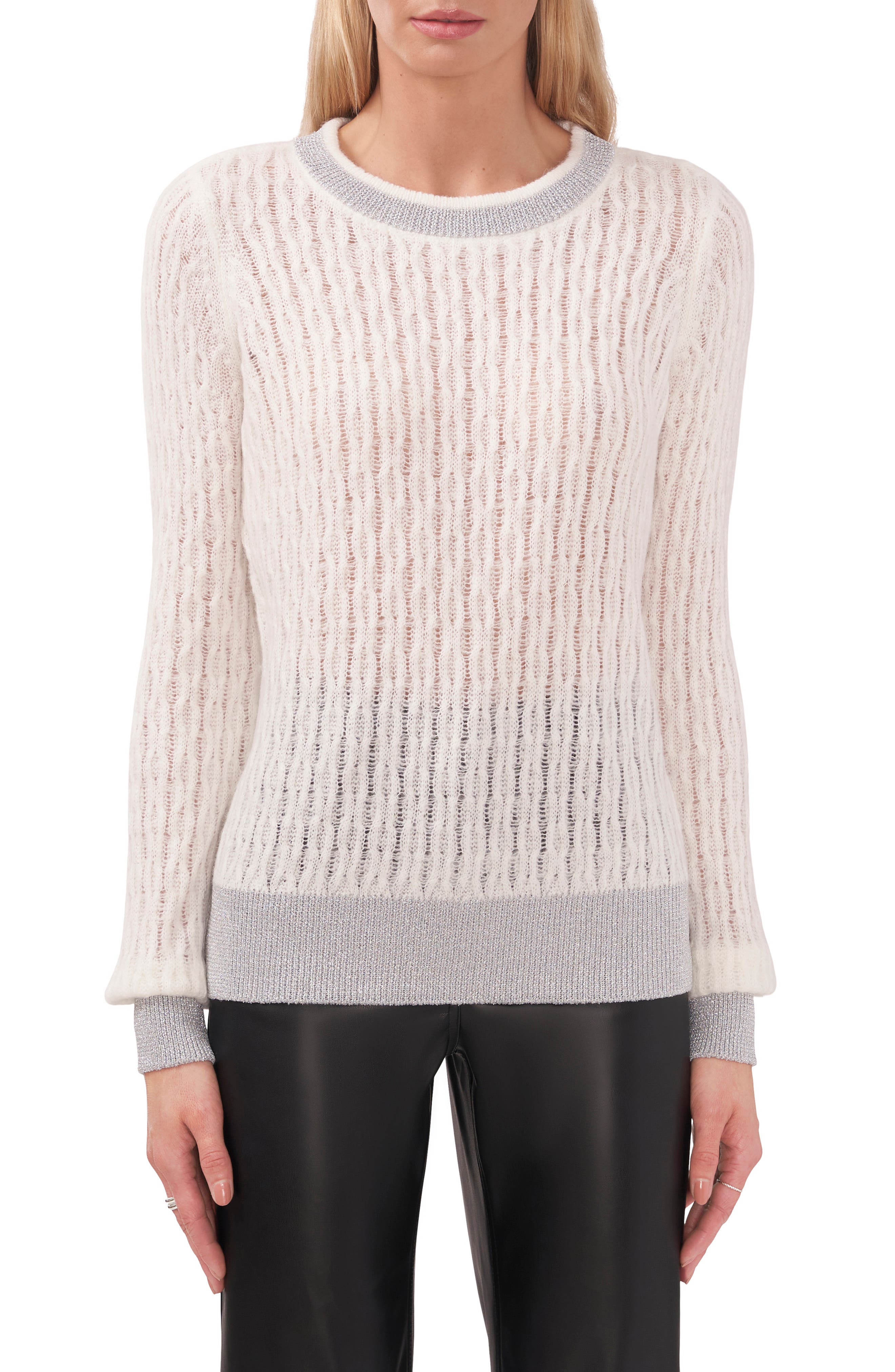 Cable Knit Sweater Halogen