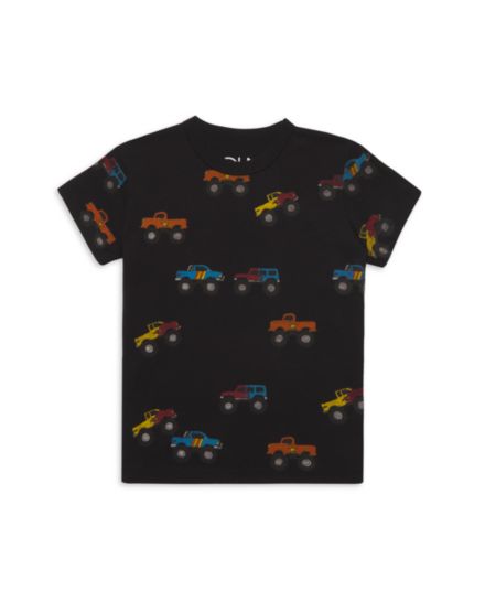 Little Boy's Truck Print T-Shirt Chaser