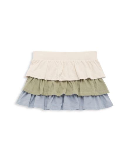Little Girl's &amp; Girl's Colorblock Tier Skirt Sol Angeles