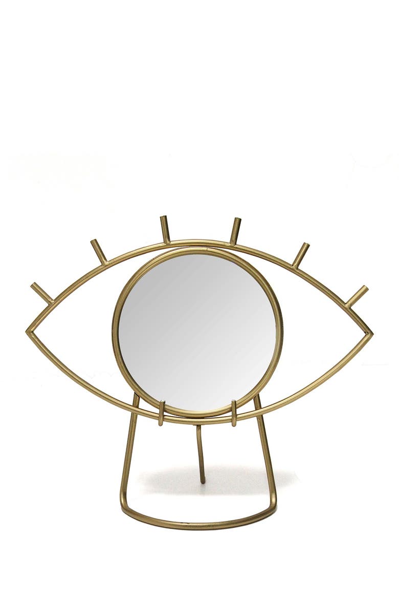 Настольное зеркало с золотым глазом Stratton Home Décor