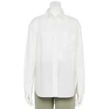 Women's Sonoma Goods For Life® Adaptive Easy Dressing Boyfriend Shirt SONOMA