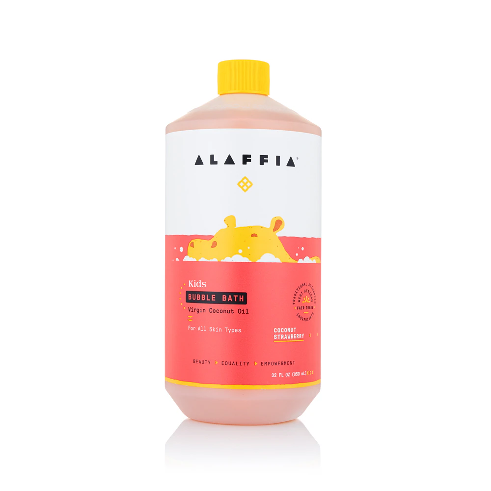 Kids Bubble Bath Coconut Strawberry -- 32 fl oz Alaffia