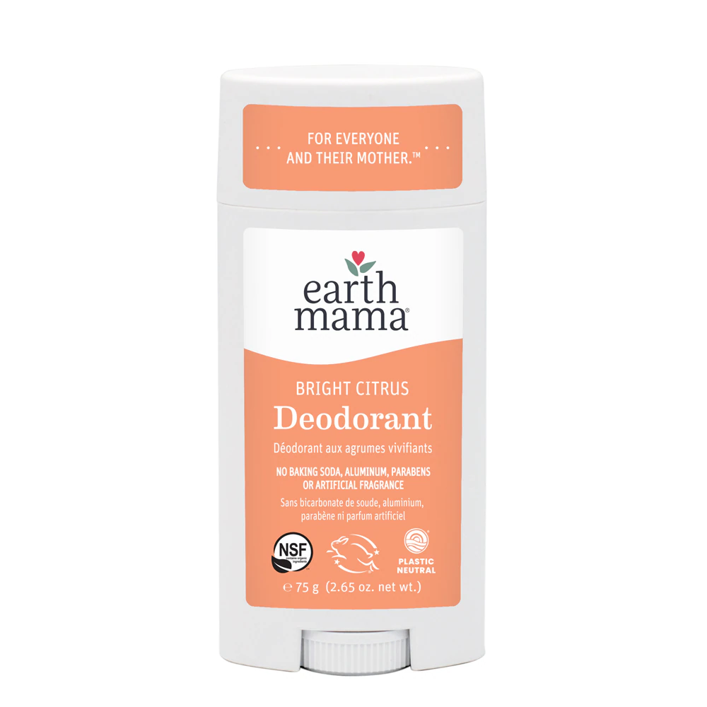 Яркий цитрусовый дезодорант — 3 унции Earth Mama