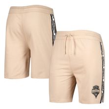 Men's Concepts Sport  Tan Seattle Sounders FC Team Stripe Shorts Unbranded