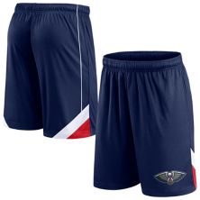 Men's Fanatics Branded Navy New Orleans Pelicans Slice Shorts Fanatics