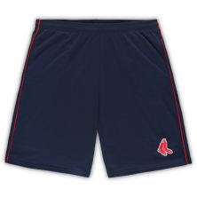 Men's Profile Navy Boston Red Sox Big & Tall Mesh Shorts Unbranded