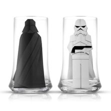 JoyJolt Star Wars Beware Of the Dark Side 2-pc. Tall Drinking Glasses JoyJolt