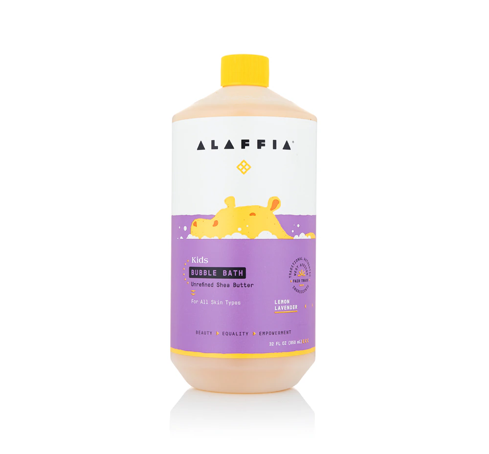 Kids Bubble Bath Lemon Lavender -- 32 fl oz Alaffia