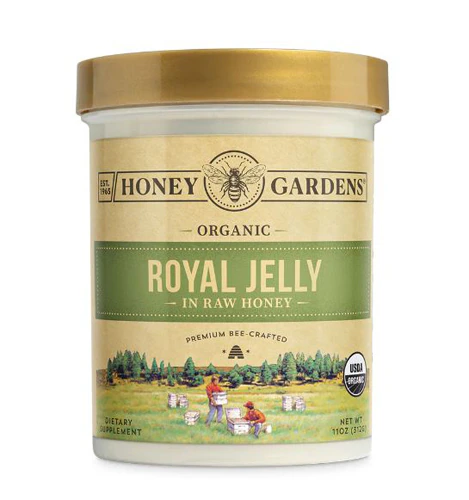 Маточное молочко Premier One в меде — 30000 мг — 11 унций Honey Gardens
